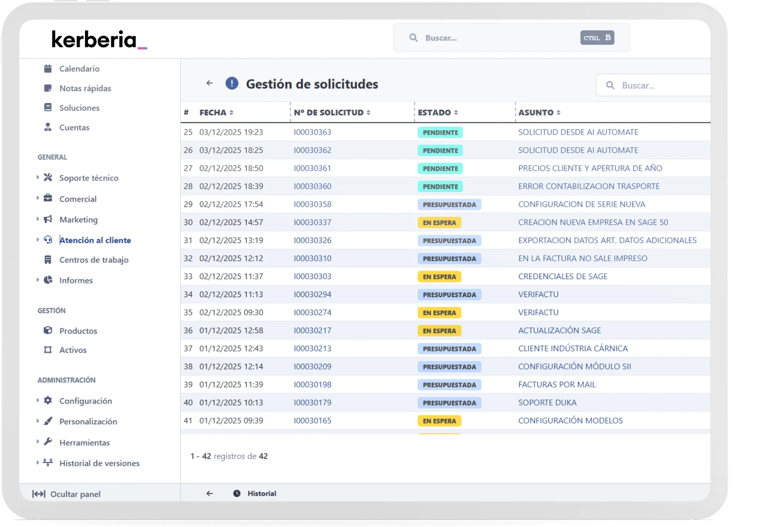 crm atencion cliente